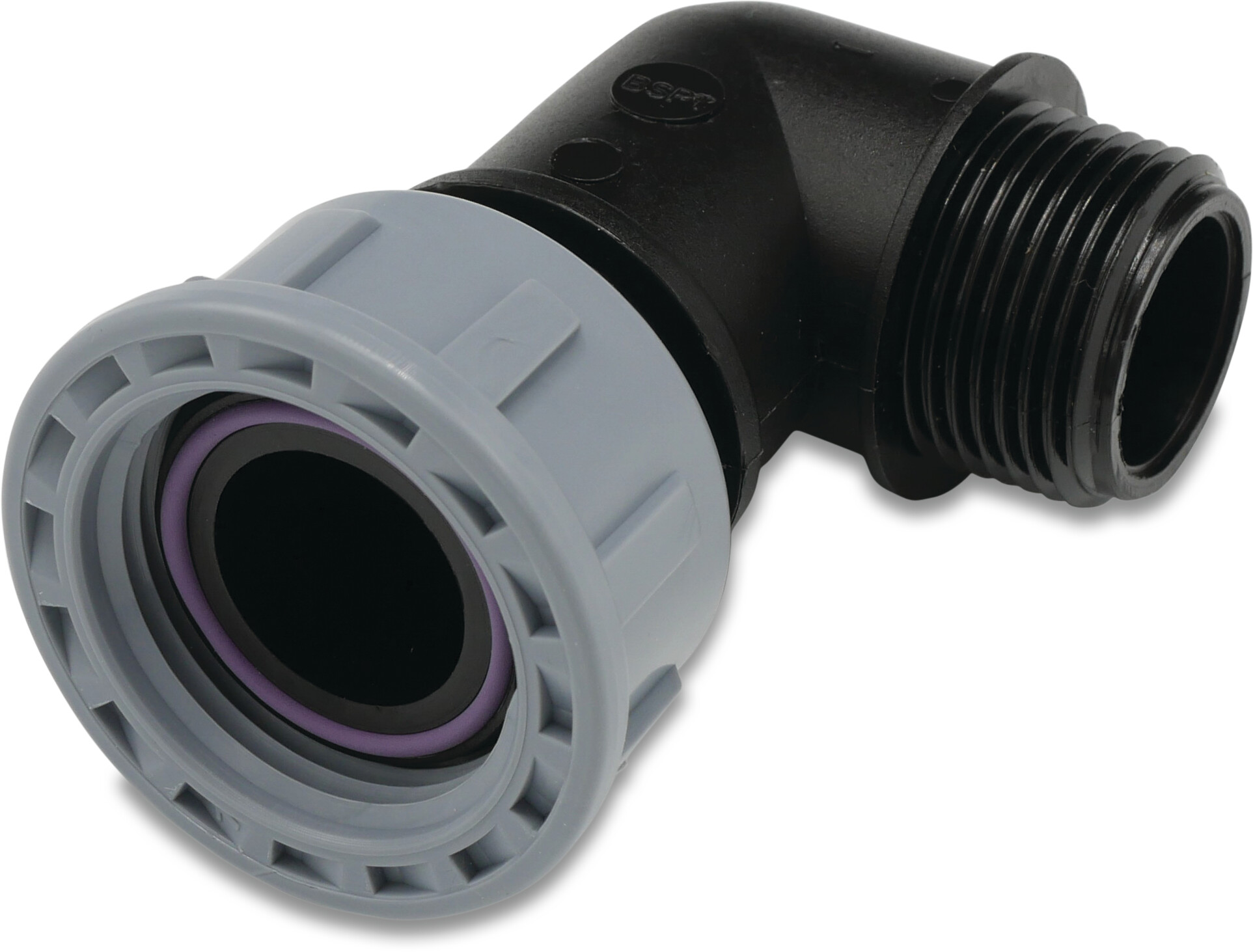 Tavlit Swivel elbow 90° PP 10bar female thread x male thread