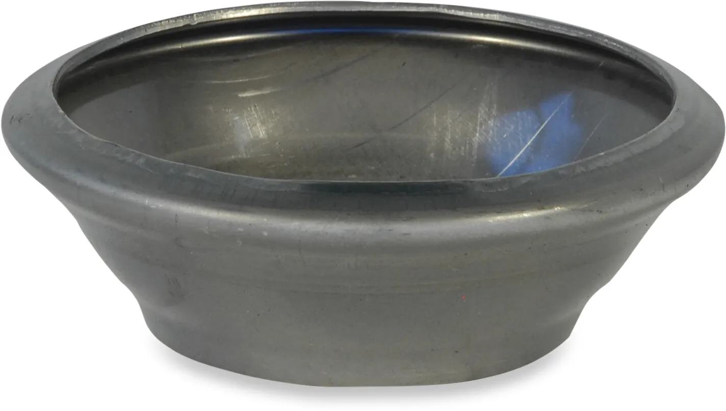 Snelkoppeling staal 150 mm M-deel Italiaans x stomplas type Italian