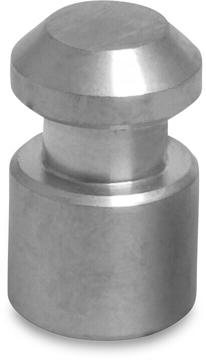 Adaptor till slussventil i rostfritt stål 5 - 6" för hydraulisk cylinder