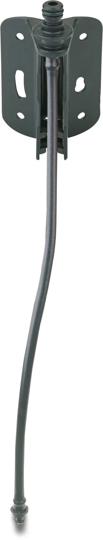 NaanDan Zestaw montażowy z Wąż PVC tworzywo sztuczne 4/7 mm taper M x wcisk 3.0bar 100cm 1m type Flipper