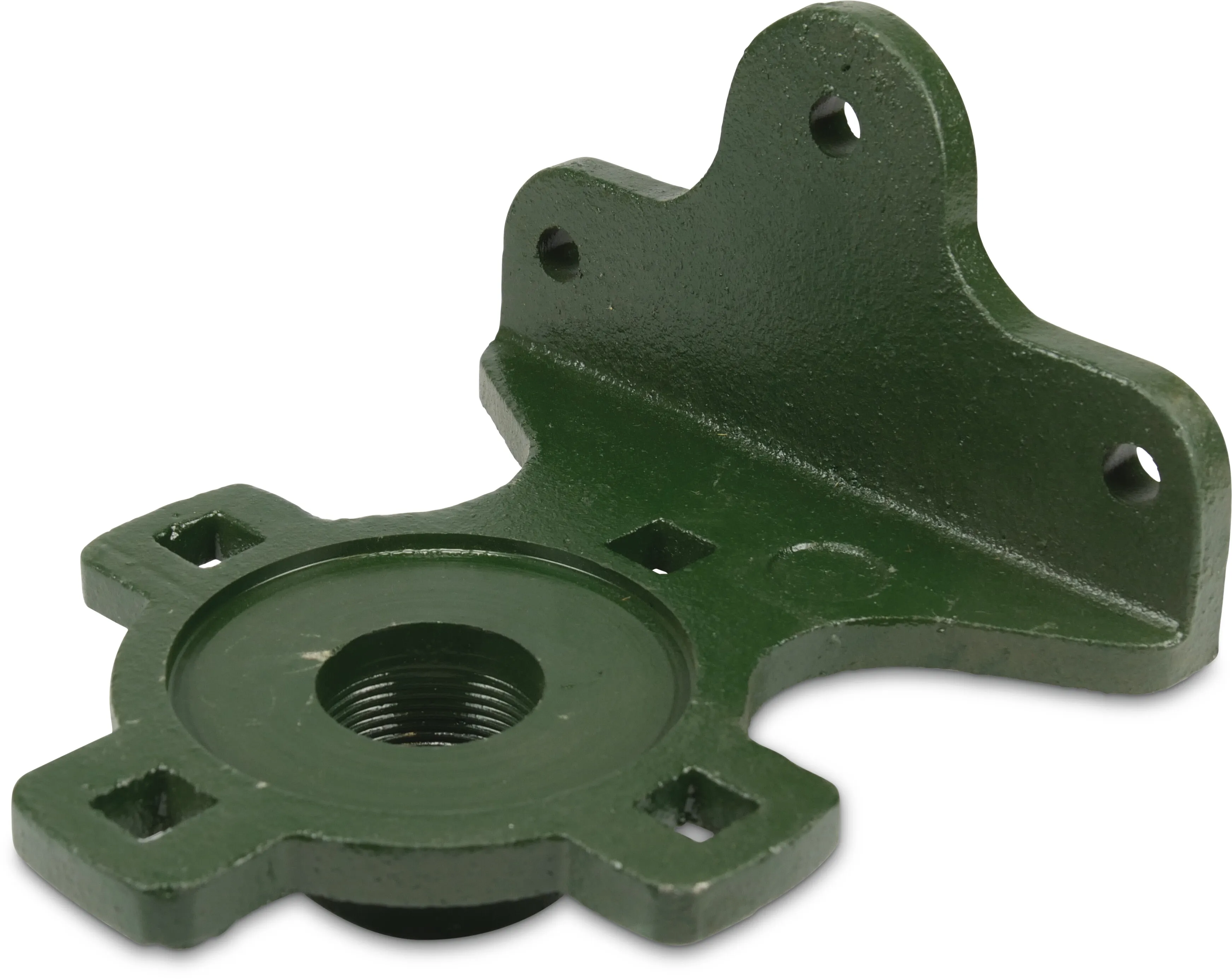 Wall flange for hand pump