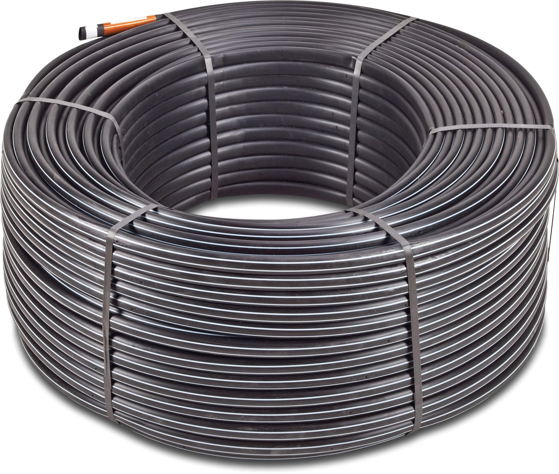 Drip irrigation hose PE 16 mm x 1 mm 1,6ltr/h 20cm black 500m type PCF