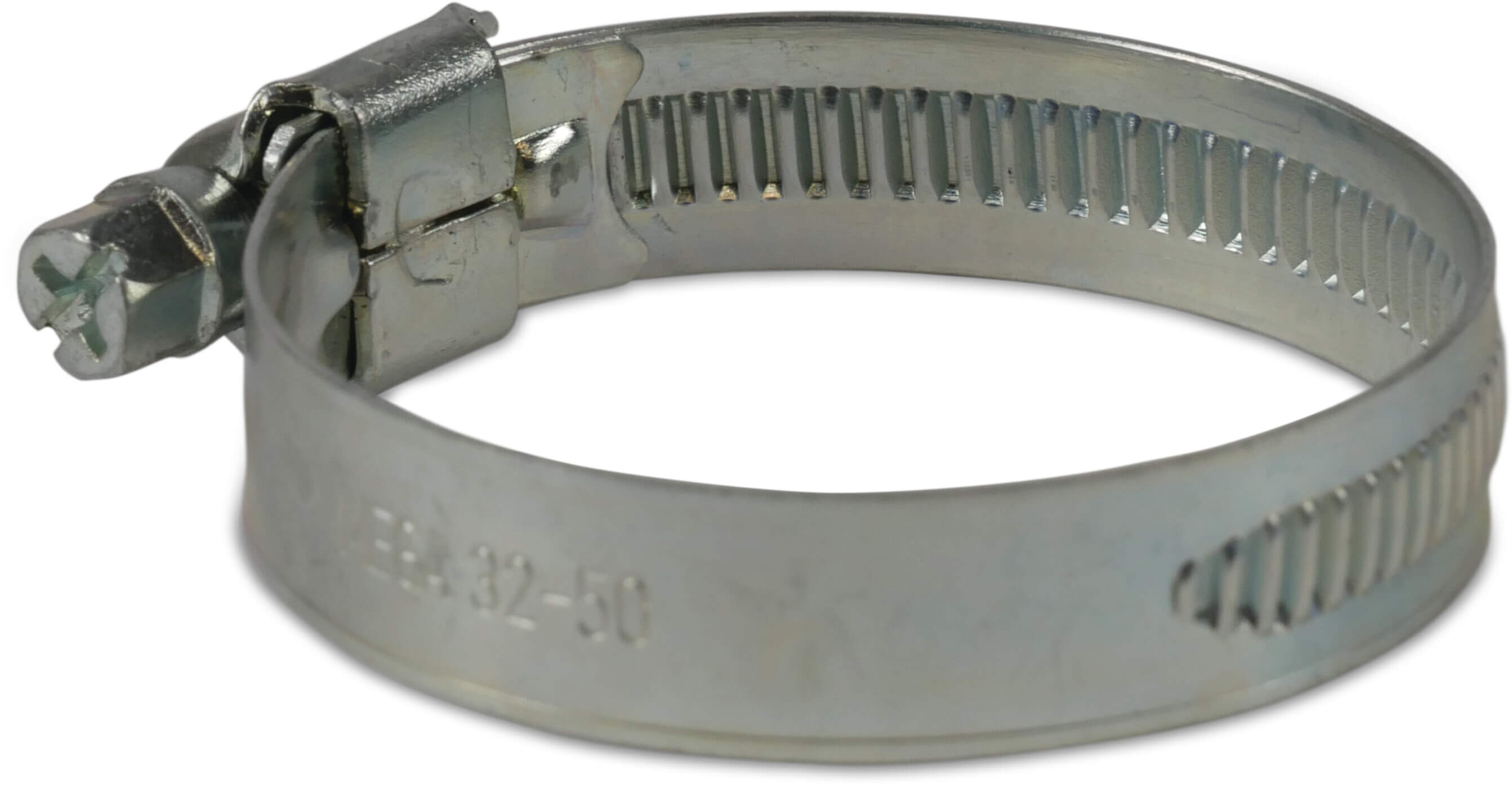 Profec Wormdrive hose clip steel galvanised 40 mm x 60 mm type W1 12 mm