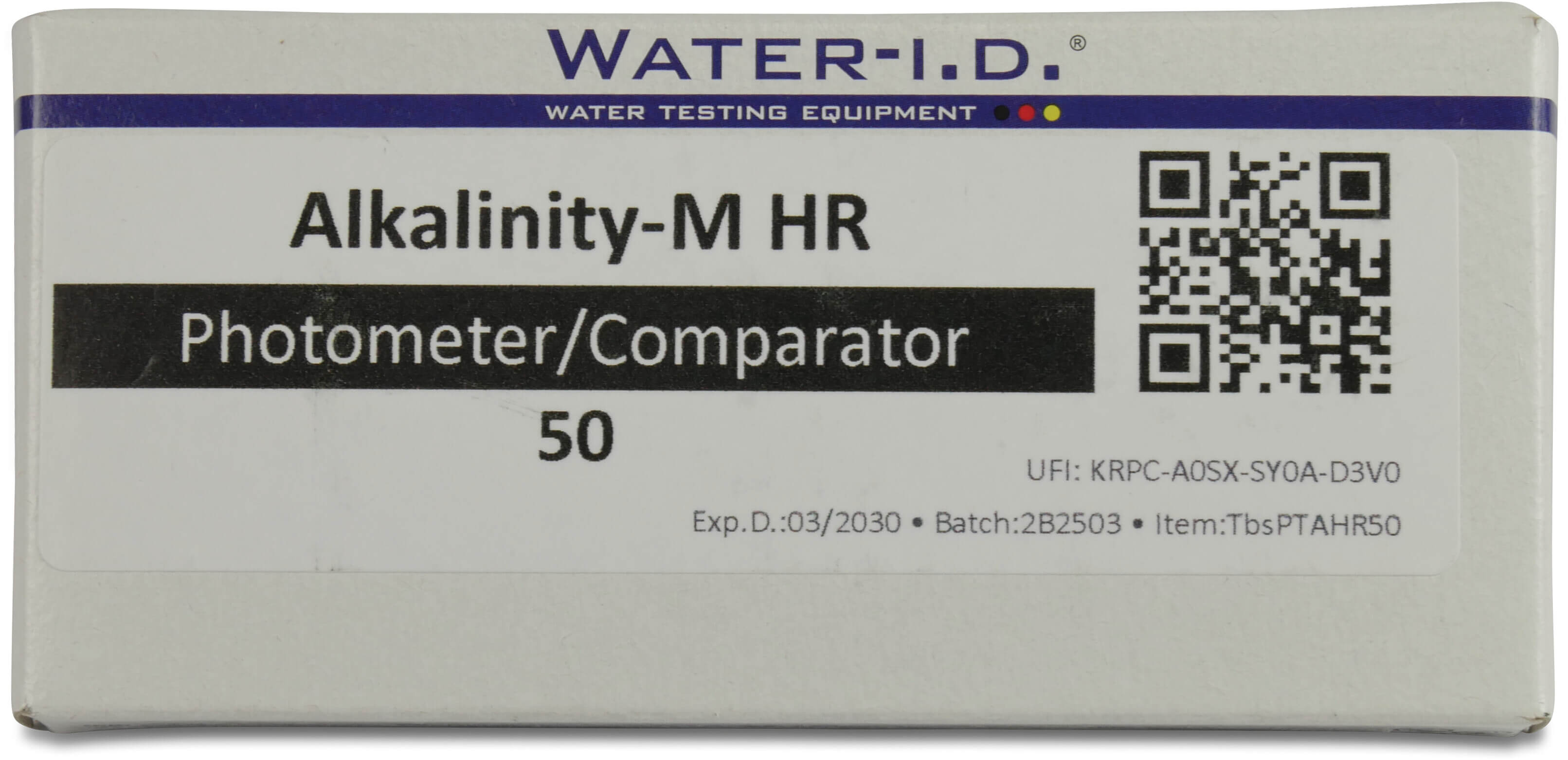 Pool-I.D. Alkalinity-M 50 pcs