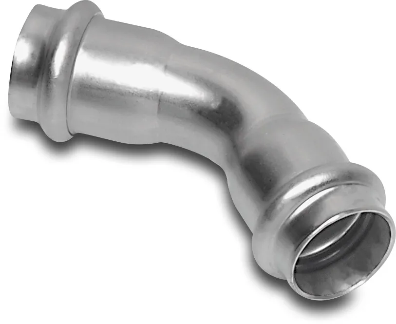 Bonfix Bend 45° stainless steel 316L 22 mm press KIWA