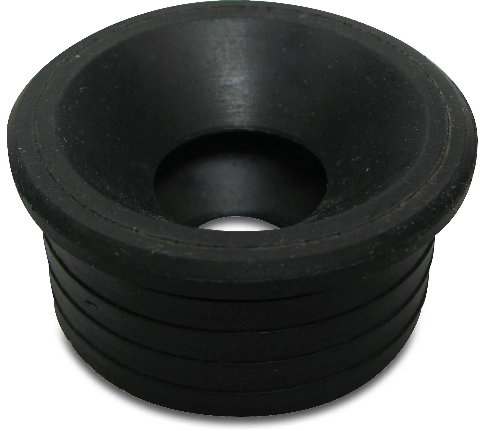 Drainage repair socket rubber reinforced with nylon 50 mm x 1 - 1 1/4" spigot x siphon seal black