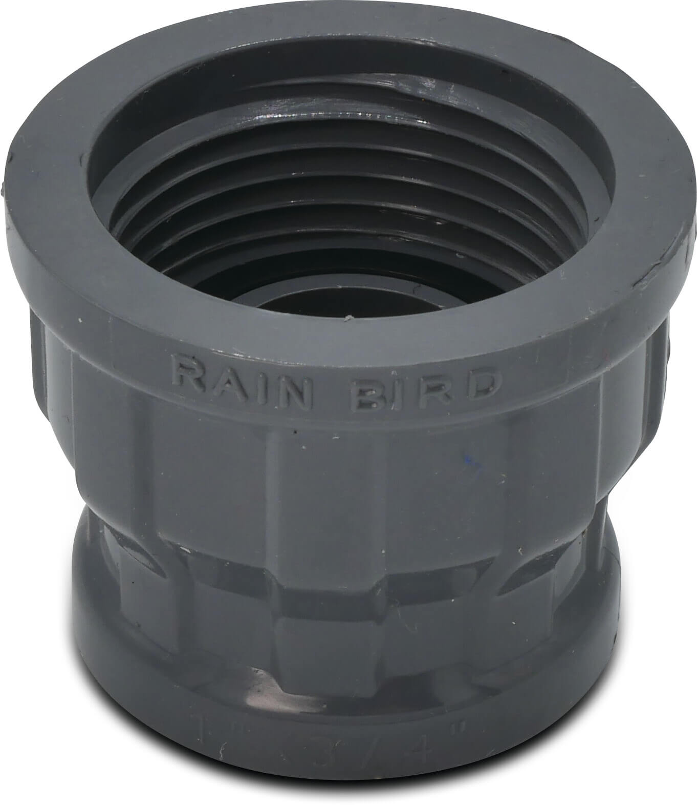 Rain Bird Gewindemuffe PVC 1" x 3/4" Innengewinde 10bar Grau Typ RB1330-131