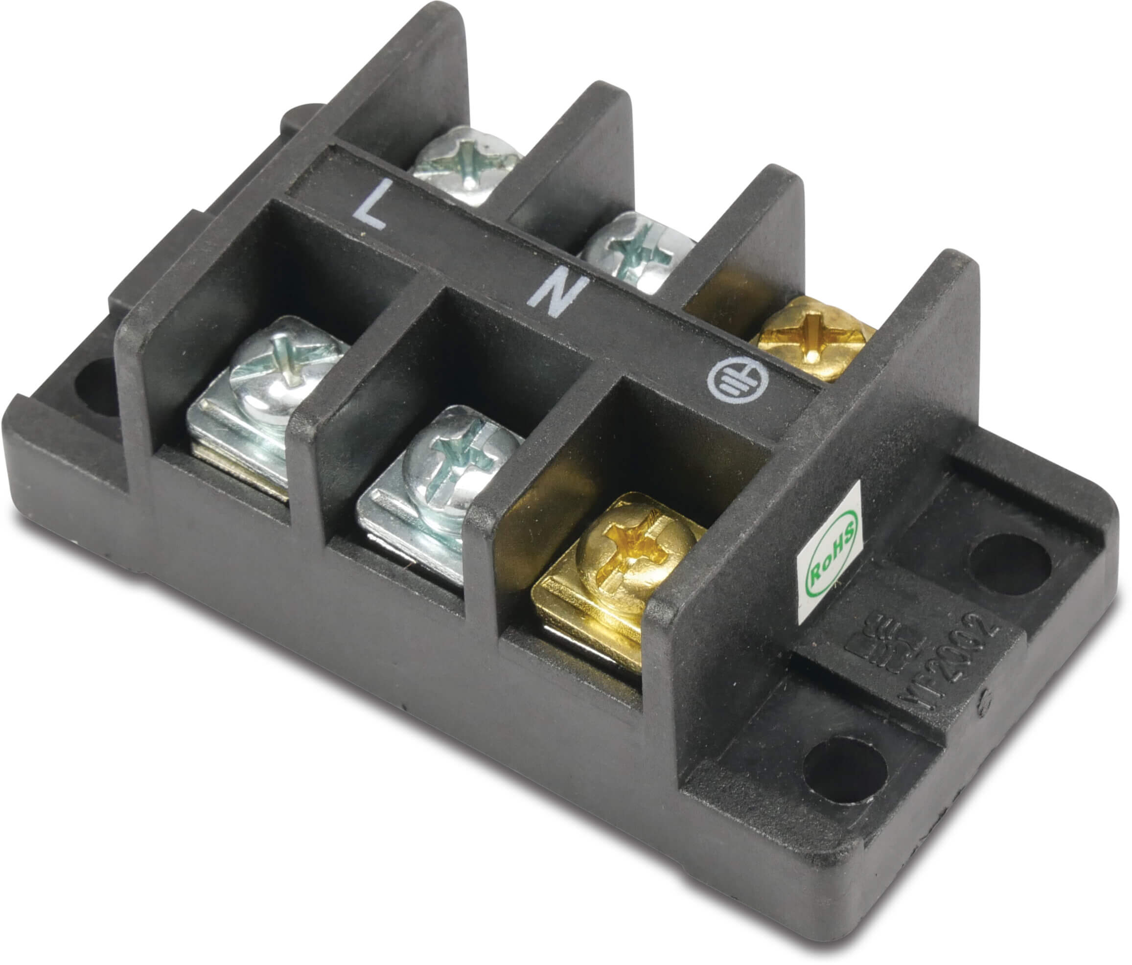 Terminal block 220-240 volt 16 Amp (10mm²)