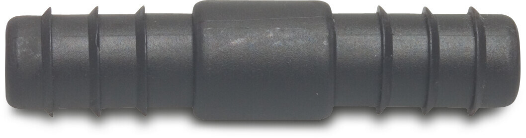 Schlauchverbinder PP 12 mm Tülle 4bar Schwarz