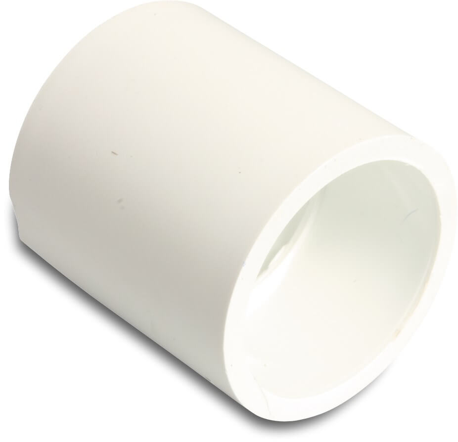 Profec Socket PVC-U 1 1/2" imperial glue socket 16bar white