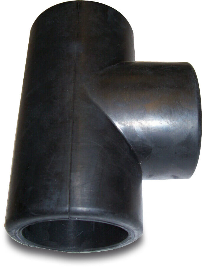 T-stykke 90° NBR 50 mm muffe
