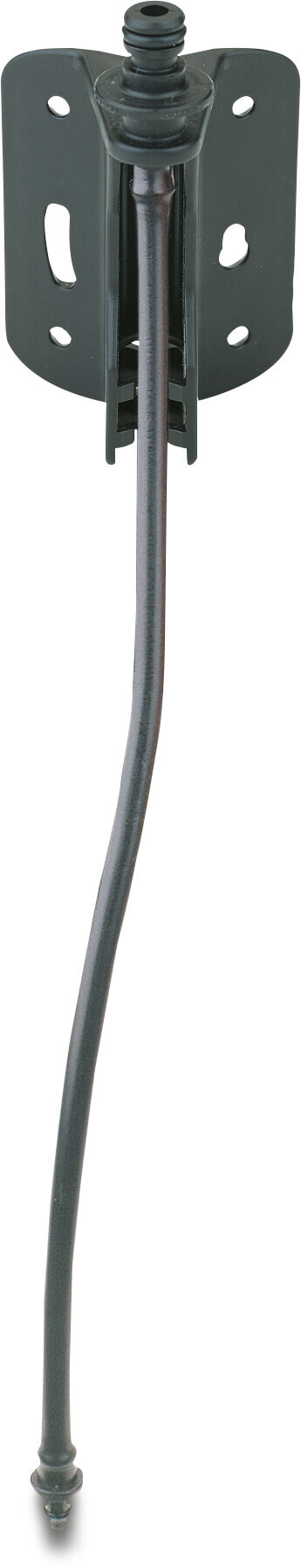 NaanDan Montagesatz mit PVC Schlauch Kunststoff 4/7 mm Taper V-Teil x Einsteck 3bar 100cm 1m Typ Flipper