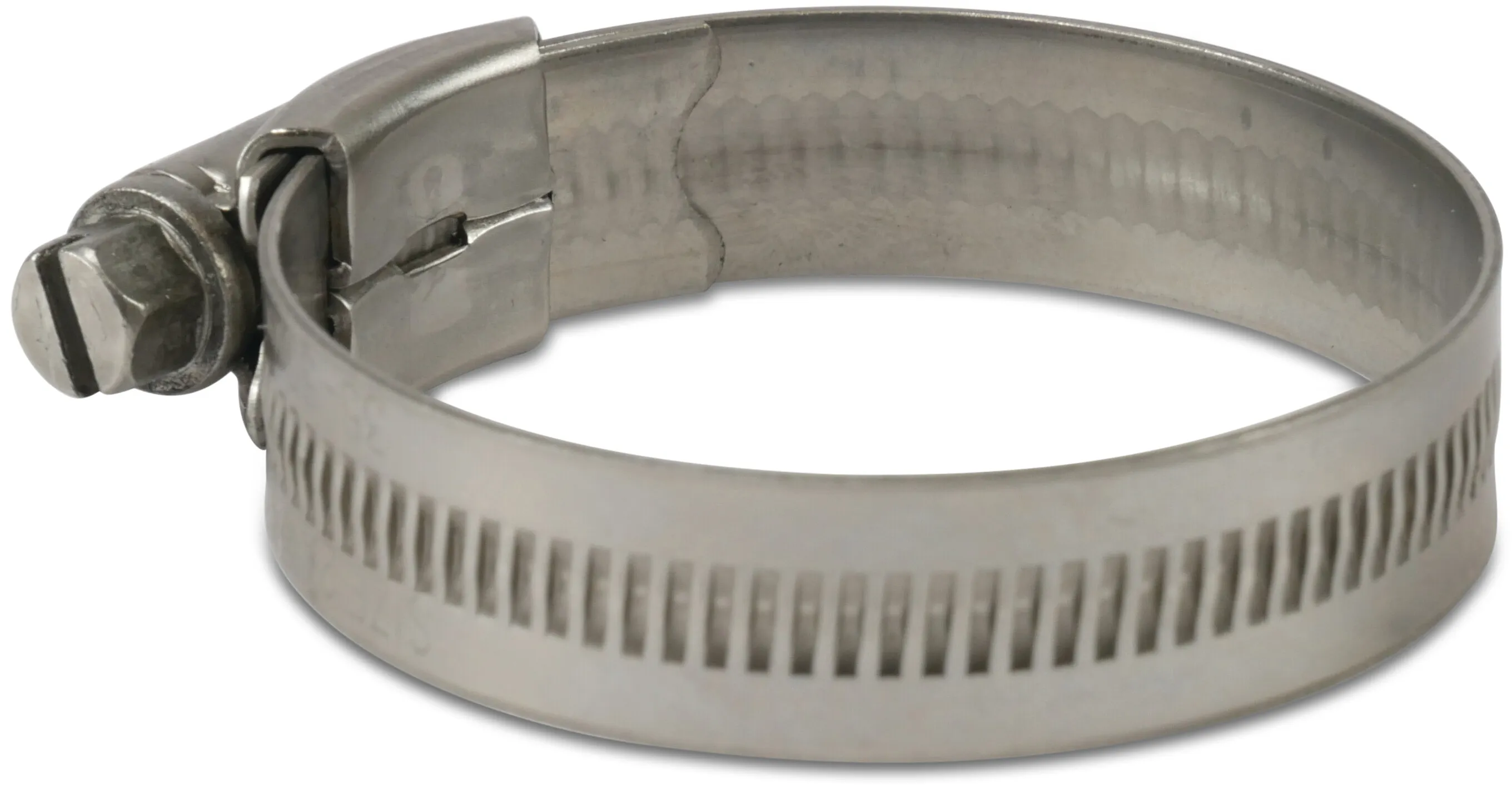 Profec Slangklämma med snäckskruv rostfritt stål 304 18 mm x 25 mm 14bar BS 5315 Lloyds type W4 Industry 13 mm