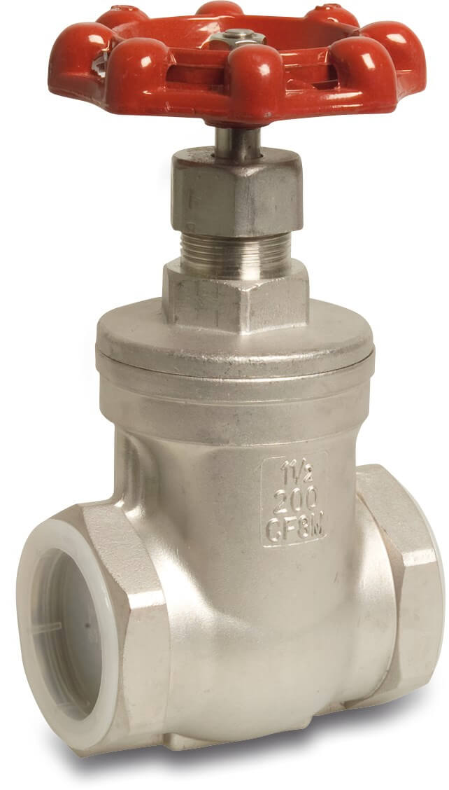 Profec Gate valve stainless steel 316 1/2" female thread 16bar type 907