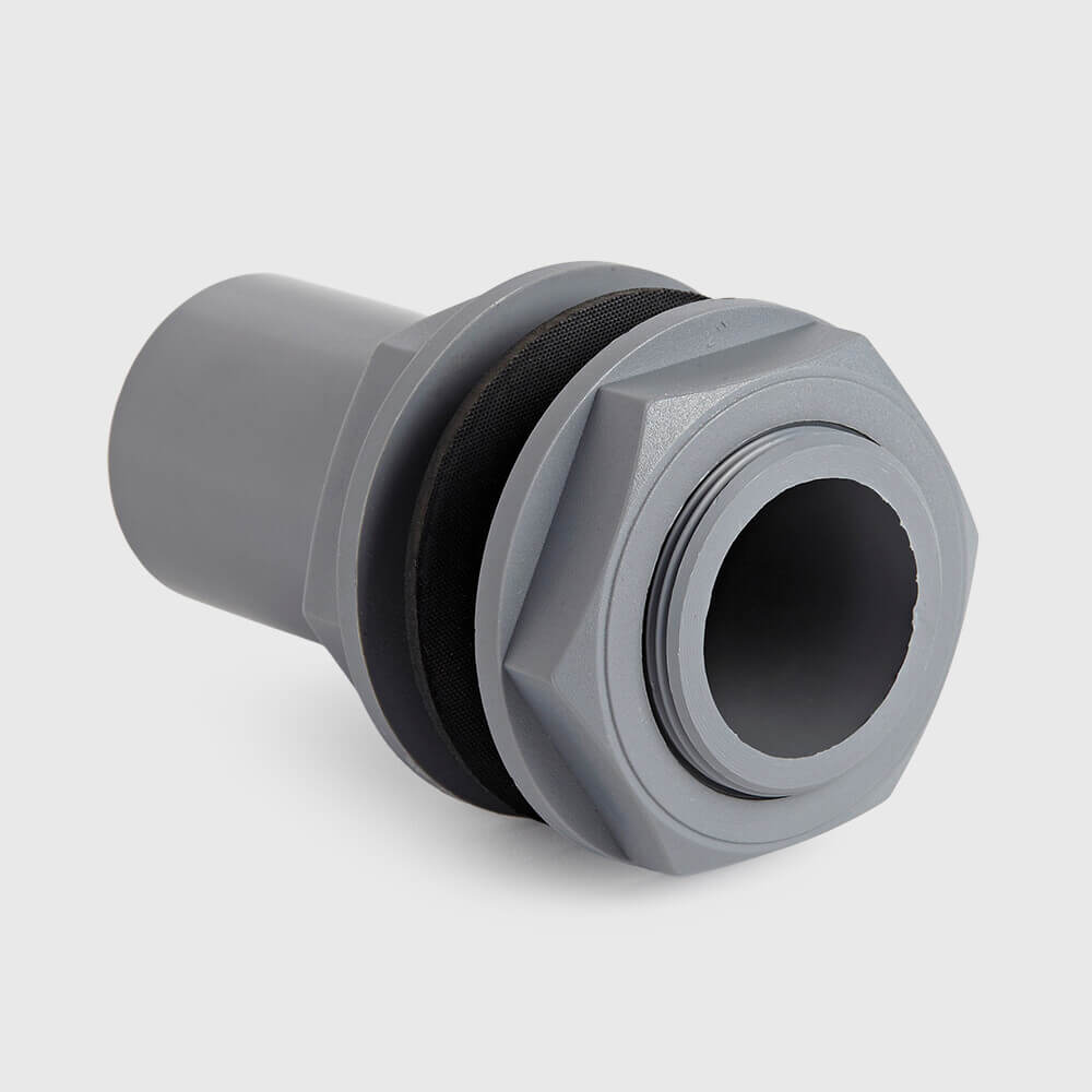 Tank connector ABS imperial glue spigot WRAS