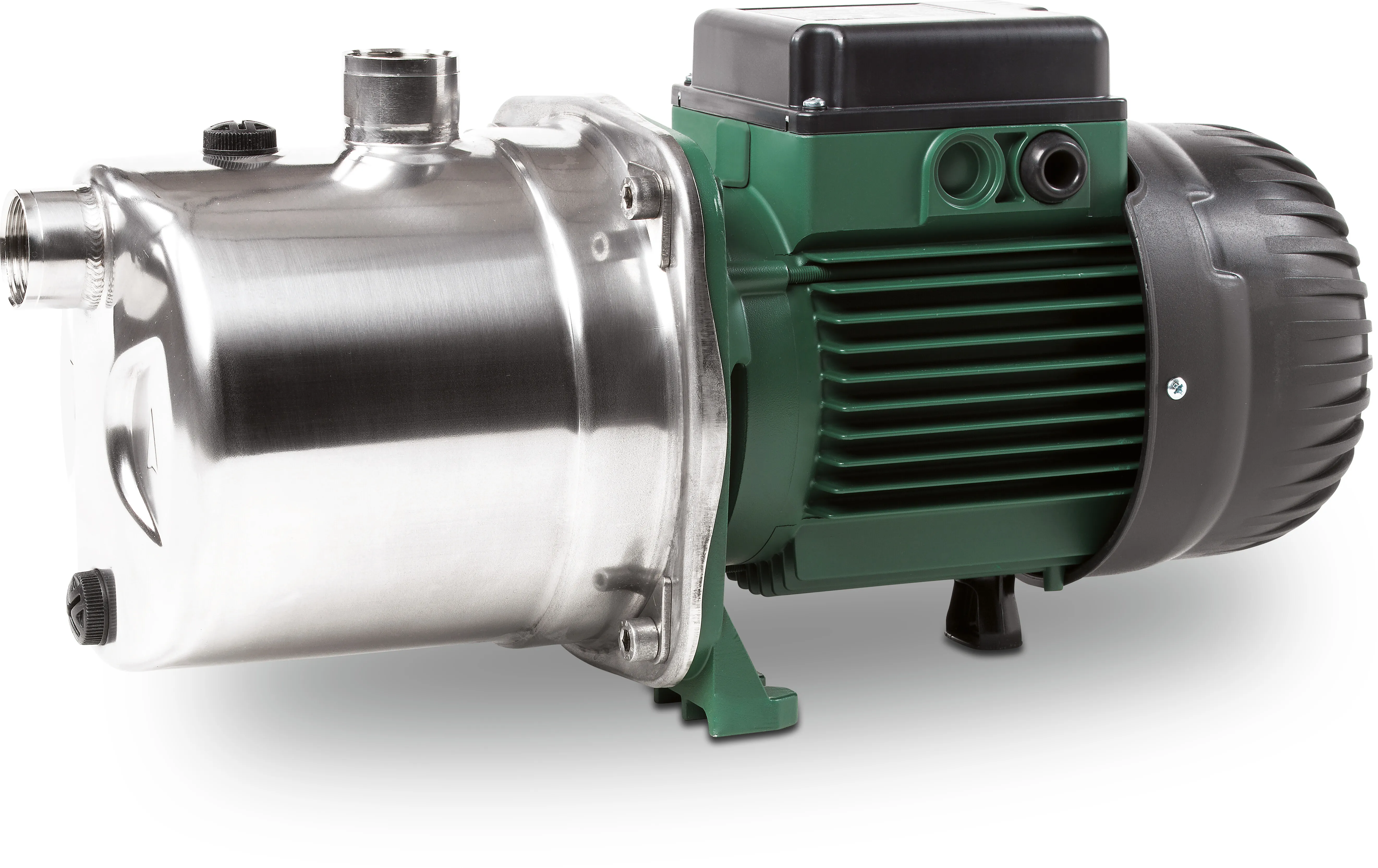 DAB Jet pump stainless steel 304 1" female thread 8bar 4,7A 400VAC green self priming type JETINOX 132 T