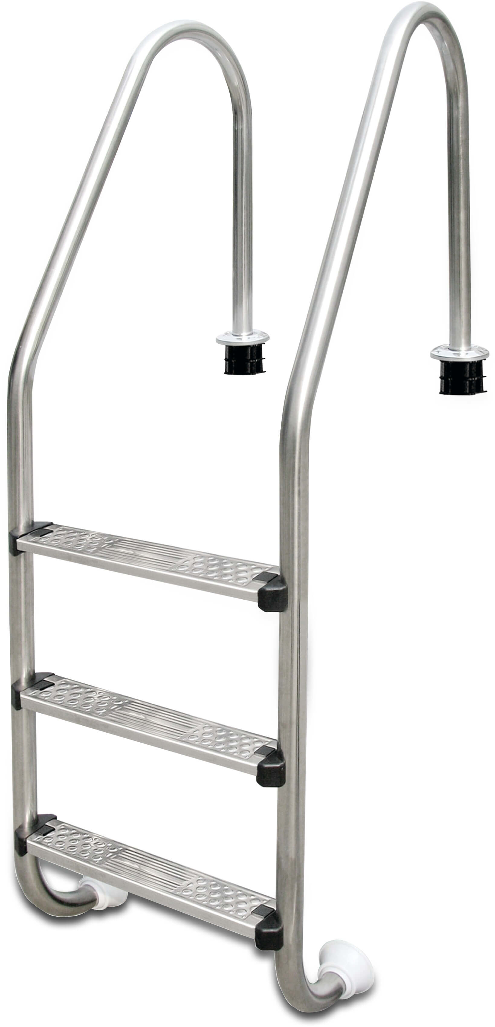 Flotide Pool steps stainless steel 316 type anchor wide model 4 steps