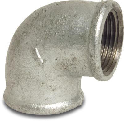 Profec Nr. 90 Elbow 90° cast iron DVGW 25 bar female thread