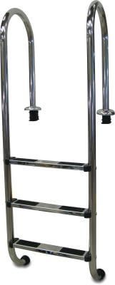 Flotide Pool steps stainless steel 316 flange small model 