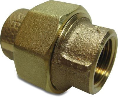 Nr. 340 Union coupler bronze female thread conical