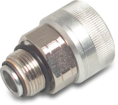 Rotary coupler male thread x female thread
