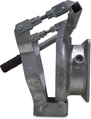Quick connector steel female part Perrot x square flange Perrot short