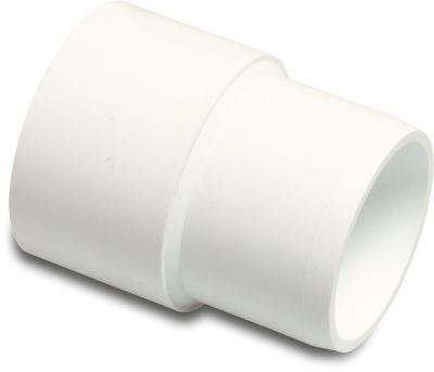 Socket PVC-U 16bar imperial glue socket x imperial glue spigot white