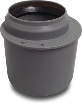 Drainage reducer bush PP spigot x ring seal grey