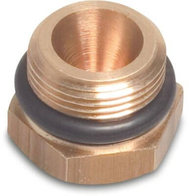 MZ Nozzle for spray lance brass male thread