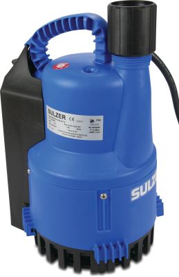 Submersible pump PP female thread black/blue Robusta 200TS