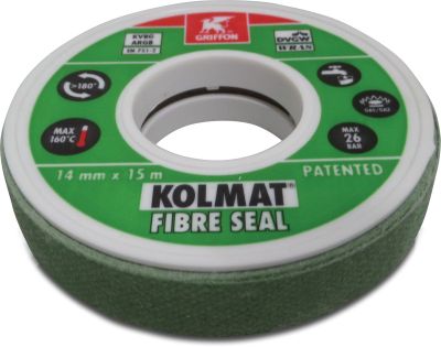 Griffon Fibre seal DVGW/GASTEC/WRAS green Kolmat
