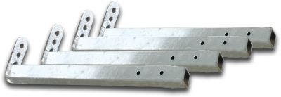 La Buvette Set of 4 galvanised feet for stainless-steel drinking trough