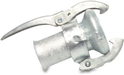 Quick coupler adaptor steel female part Perrot x socket type Perrot