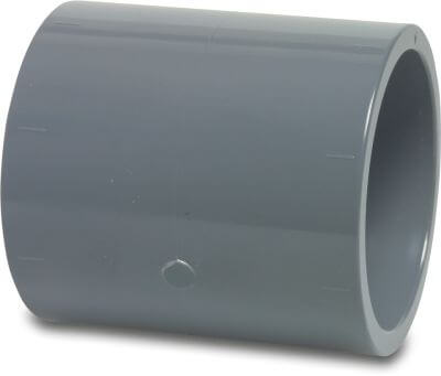 Profec Socket PVC-U glue socket grey