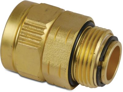 Rotary coupler male thread x female thread