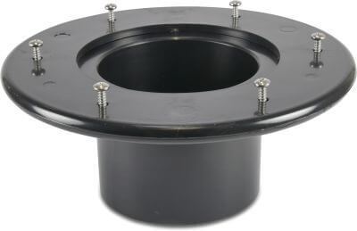Liner tank connector ABS socket black