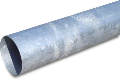 Suction pipe steel plain flush cut