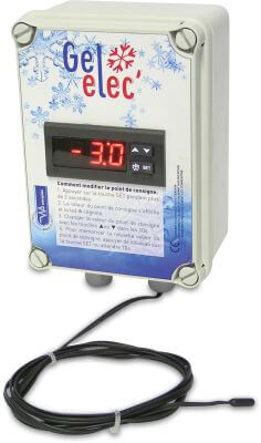 Control unit frost protection