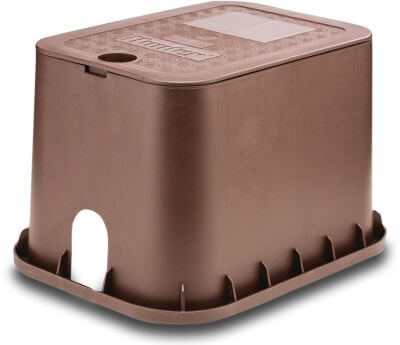 Hunter Valve box rectangular brown