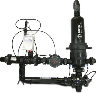 Tavlit Automatic filter station fibreglass reinforced nylon 10bar black TVDSA Stand Alone
