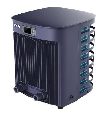 ECO Heat pump steel black type Plug & Play