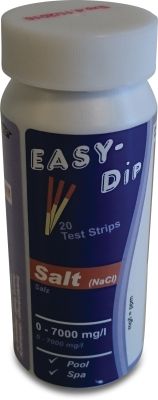 Pool-I.D. Test strips for the measurement of Salt (NaCl)