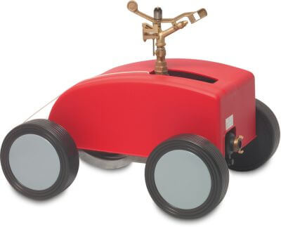 Rain train plastic red T-V