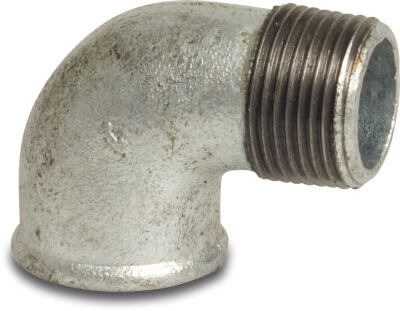 Profec Nr. 92 Elbow 90° cast iron DVGW 25 bar female thread x male thread