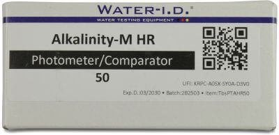 Pool-I.D. Alkalinity-M 50 pcs