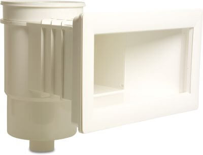 Flotide Skimmer ABS female thread white Standard rectangular