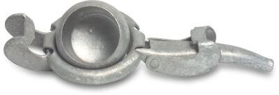 Quick coupler plug steel male part Bauer Bauer S9