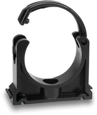 VDL Pipe clamp PP C black 