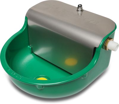 La Buvette Drinking bowl with float valve cast iron Babylac 