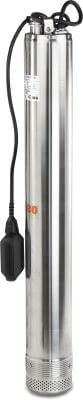 Deep well pump female thread with capacitor - cooling jacket